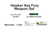 Hawker Sea Fury Weapon Set