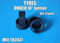 DMACK tyres 18" tarmac
