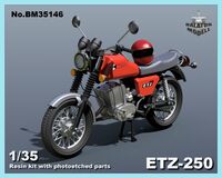 ETZ-250 Motorcycle (Black Cat Customs)