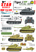 Tiger I - s.Pz.Abt. 503 # 1. 1943. Initial, early and mid production.