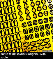 British WW2 Soldiers Insignia - Image 1