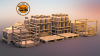 Truckload, Cargo Set Of 12pcs - Image 1