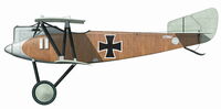 Schtte Lanz D.III German Fighter 1917
