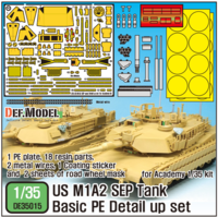 US M1A2 SEP PE Basic Detail up set (for Academy 1/35) - Image 1