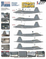 Lockheed Martin F-22 A - Tyndalls Raptors (3 schemes)