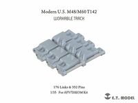 US Modern M48/M60 - T142 Workable Track (for AFV/Takom Kit) - Image 1