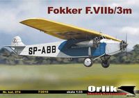 Samolot pasaerski Fokker F.VIIb/3m - Image 1