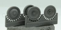 Wheels for Pz.V Panther, with 16 rivets