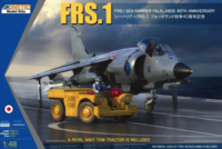 FRS.1 Sea Harrier Falklands 40th Anniversary with a Royal Navy Tow Tractor